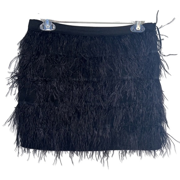 Feather Mini Skirt (Bloomingdale’s) - Picture 5 of 5